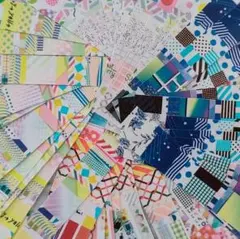 マステ フレークシール mtマスキングテープ ステッカー 切り売り50枚セット