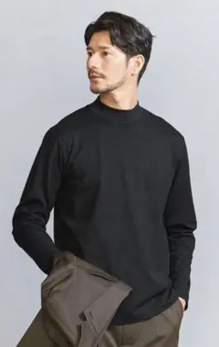 クリア ガスコットン モックネック カットソー2枚セット