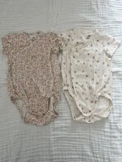 H&M ベビー ボディスーツ 2枚セット 74cm