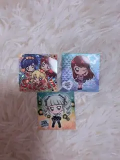 アイカツ　ウエハース　3枚セット