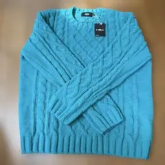 ターコイズ ニット