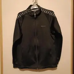 Kappa ジャージ ジャケット メンズL　黒　Oサイズ　フルジップのサムネイル