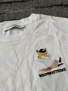 Maison Kitsuné Tシャツ ホワイト Sサイズ メゾンキツネ