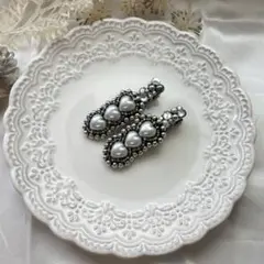 No.１ハート ヘアクリップ 2点セット