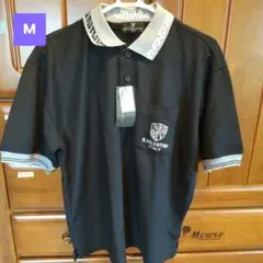 N. VALENTINO ブラック ポロシャツ M