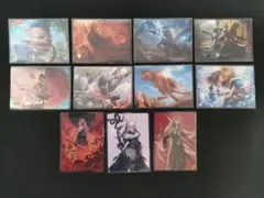MTG ファイナルファンタジー イラストコレクション 箔押し 10枚セット 