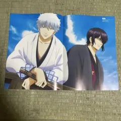 銀魂　テニスの王子様　両面ピンナップポスター　高杉晋助　跡部　手塚　アニメージュ