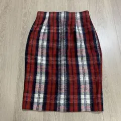 タイトスカート チェック