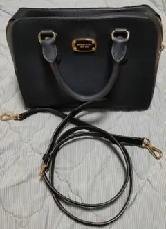 ☆★ MICHAEL KORS 2WAY ショルダーバッグ ネイビー ★☆