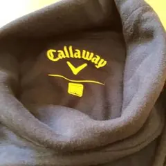 キャロウェイ　タートルネックカットソー　ダークブルー　L