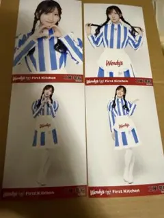 AKB48 大衣装展 ランダム生写真 ウェンディーズ 工藤華純 4種コンプ