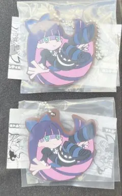 パンティ＆ストッキング ガチャ ラバーマスコット ストッキングA ×2