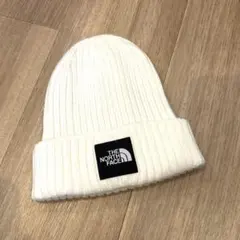 ✨美品✨THE NORTH FACE ホワイトニット帽 フリーサイズ