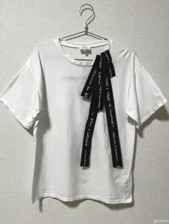ランバンオンブルー Soledad Bravi コラボ 半袖Tシャツ38リボンのサムネイル