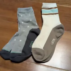 GITA キッズ靴下 2足セット