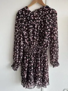 ZARA フラワープリント ワンピース