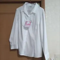 新品 ホワイト 長袖シャツ