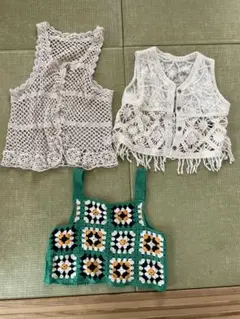 レディース ビスチェ 3着 セット