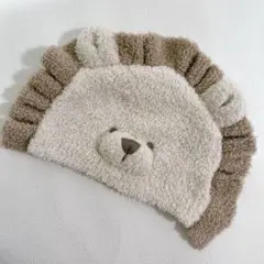 ジェラートピケ ジェラピケ ライオン アニマル 帽子 フリー ベビー　美品