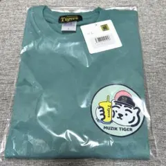 阪神タイガース MUZIK TIGER トロピカルTシャツ グリーン　Lサイズ