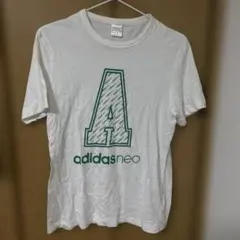 adidas neo 半袖 スポーツTシャツ ホワイト Sのサムネイル