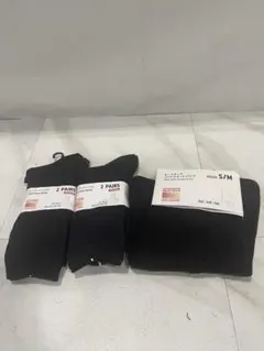 ハ2671【未使用品】ユニクロ　ヒートテックパンツ　ヒートテックソックス2P