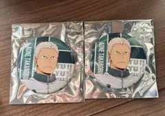 ハイキュー‼︎ 10周年記念展描き下ろし　青根高伸 缶バッジ 2個セット