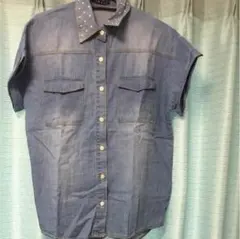イング INGNI デニム半袖シャツ