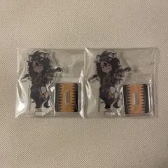 ツイステ レオナ 1周年 ミニアクリルスタンド アクスタ 缶バッジ