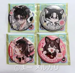東京エイリアンズ 東エリ ねこっこ 缶バッジ 憂炎 2個セット 等身 SD