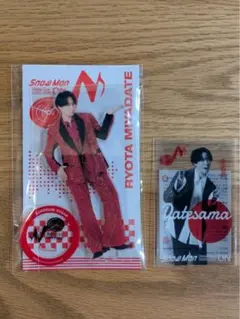 SnowMan 宮舘涼太 アクスタ クリアステッカー