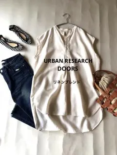 ドアーズゆったりオーバーサイズフレンチスリーブバンドカラープルオーバー♪