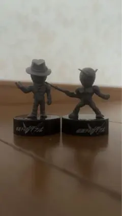 仮面ライダー ミニフィギュア 2体セット W スカル