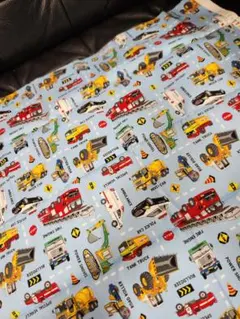 はたらくくるま 綿生地