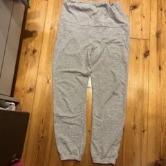 マタニティ　スエットパンツ　Ｌ　グレー