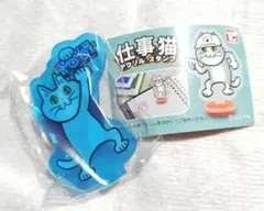 仕事猫 アクリルスタンプ 巻物