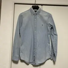 Polo 長袖デニムシャツ　Sサイズ