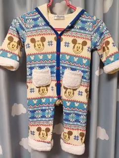 ディズニーリゾート限定　ミッキーカバーオール・レッグウォーマー　２点セット