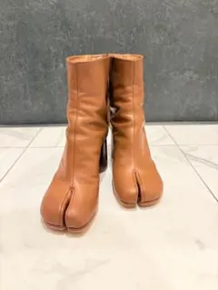 Maison Margiela 足袋 マルジェラ ブーツ タビ ブラウン 38