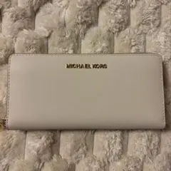 【美品】MICHAEL KORS 長財布 ホワイト✩.*˚