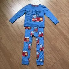 next パジャマ 消防車100cm