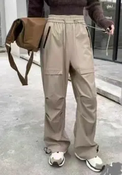 新品★ワークマン 裏起毛パンツ　超撥水ウォームシェフパンツ　2XLサイズ　カーキ