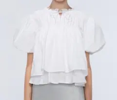the toé Aachen Balloon Peplum gray s - メルカリ