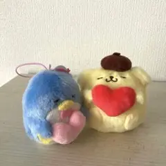 サンリオ　うたた寝マスコット　タキシードサム＆ポムポムプリン　２点セット