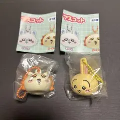 ちいかわ　リップキャップ　マスコット　うさぎ　シーサー　ガチャ
