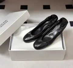 PHOEBE PHILO ブラック レザー パンプス