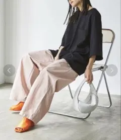 todayful cotton painter pants 38