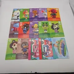 どうぶつの森　amiiboカード　１５枚セット