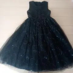 170cm フォーマルドレス ブラック 発表会 結婚式のサムネイル