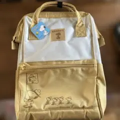 未使用 SNOOPY ベージュ リュック・バックパック